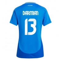 Italia Matteo Darmian #13 Kotipaita Naiset EM-Kisat 2024 Lyhythihainen